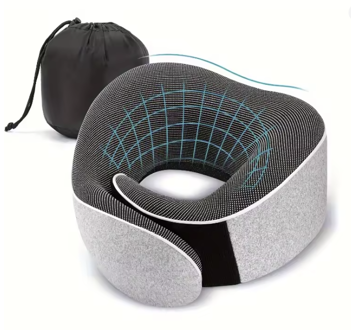 U-Shape Memory Foam Travel Neck Pillow