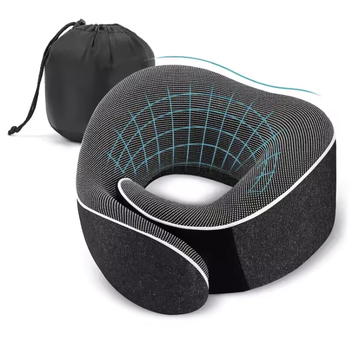 U-Shape Memory Foam Travel Neck Pillow