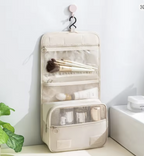 Portable Hanging Travel Organizer – Oxford Makeup Bag