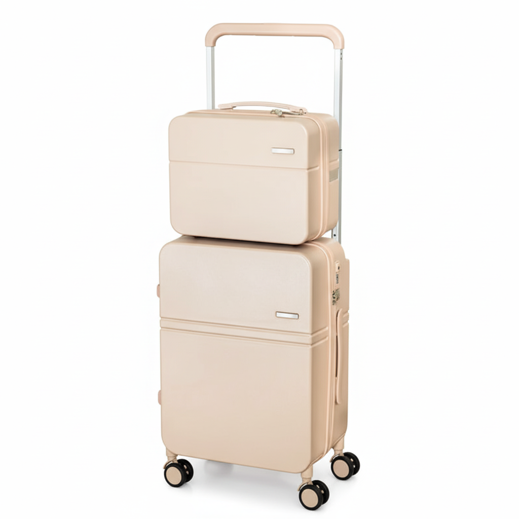 2024 Wide-Handle Smart Suitcase – USB Charging, Large Capacity, Lightweight Travel Luggage (20/24/26")