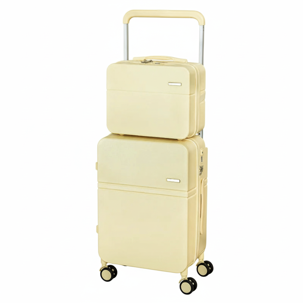 2024 Wide-Handle Smart Suitcase – USB Charging, Large Capacity, Lightweight Travel Luggage (20/24/26")