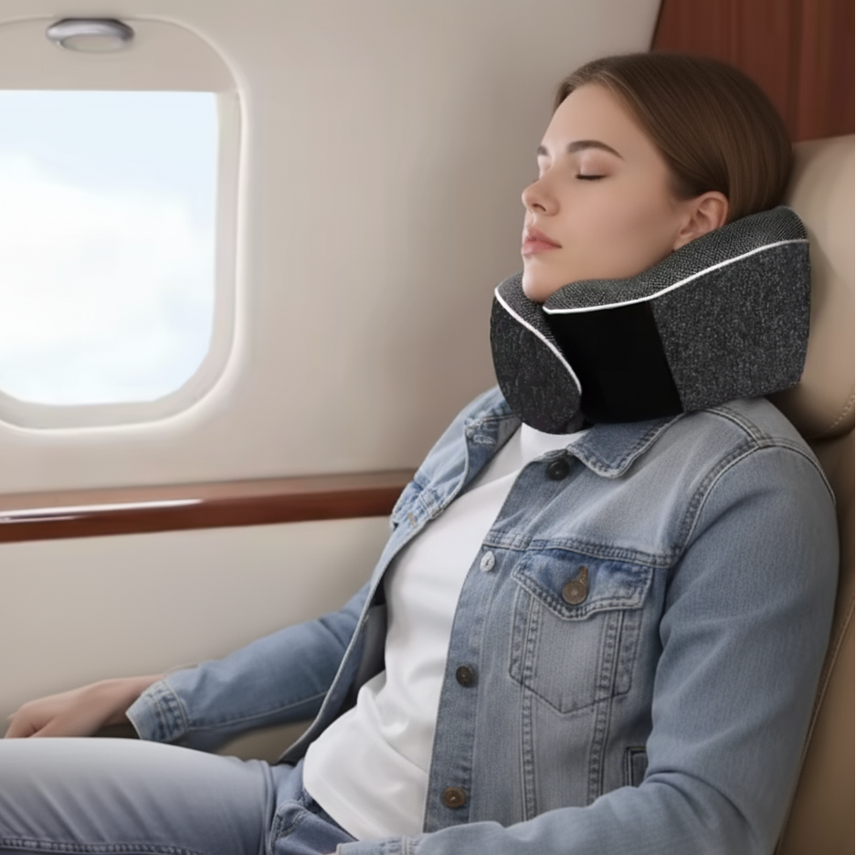 U-Shape Memory Foam Travel Neck Pillow