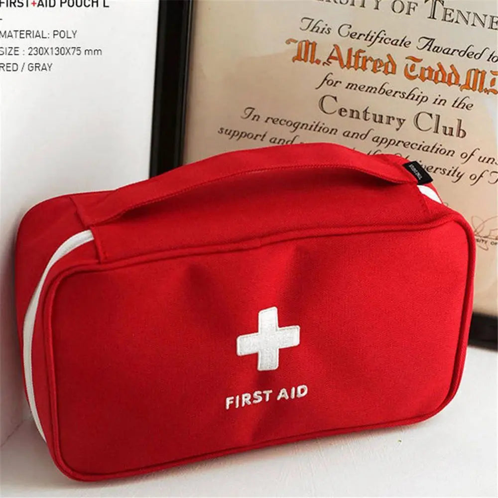 Portable Storage Bag First Aid Emergency Medicine Bag Outdoor Pill Survival Organizer Emergency Kits Package Travel Accessories