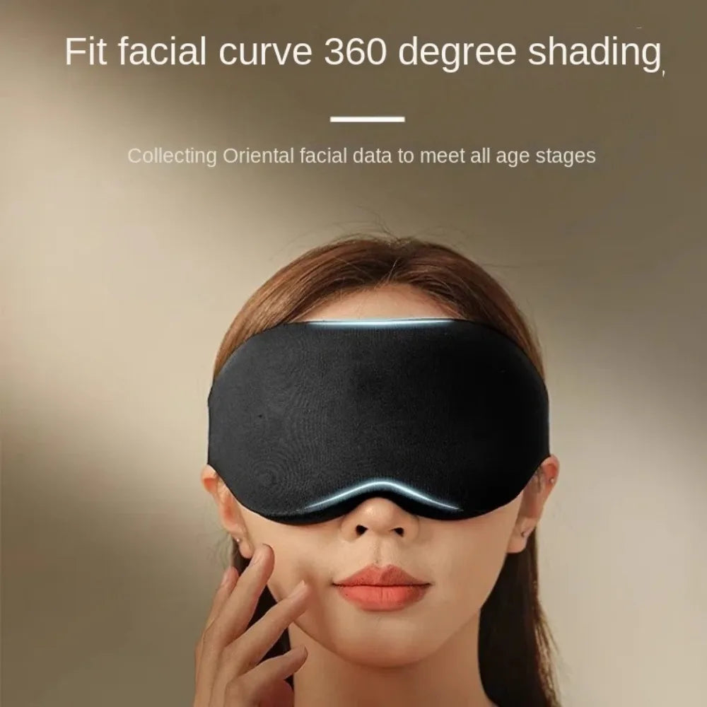 3D Pressure-Free Eye Mask – 100% Light Blocking