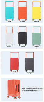 BunnyFly Luggage Trendy Wide Trolley Spinner Outdoor Large Capacity Travel  Suitcase Luggage Universal Wheel Carry on Suitcase