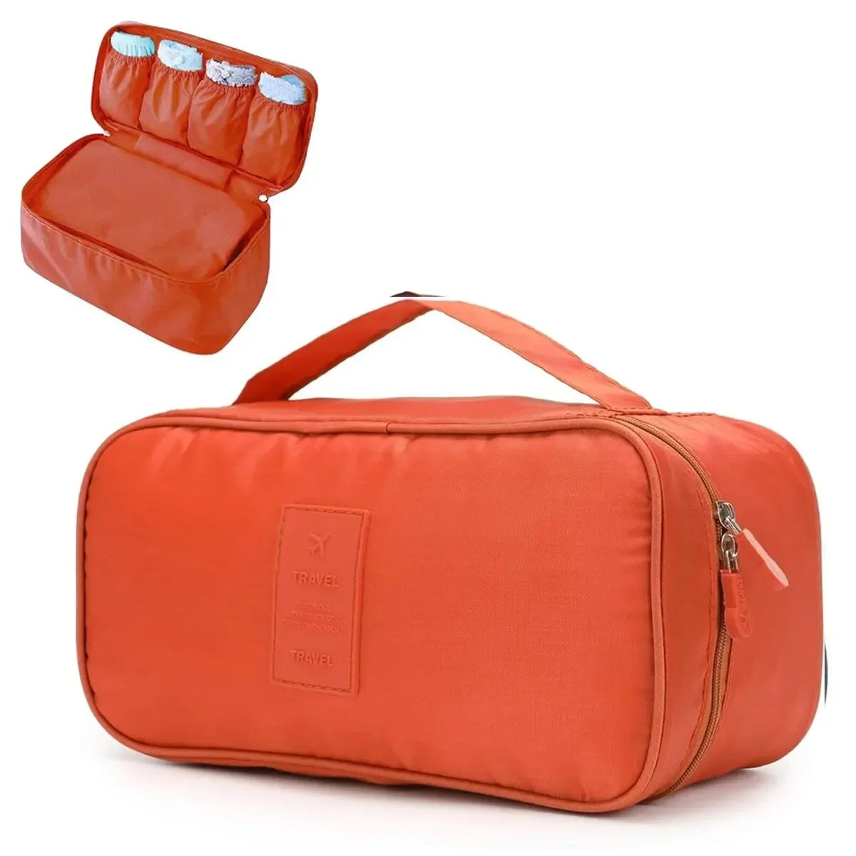 Portable Travel Storage Bag – Bra, Underwear, Toiletry & Cosmetic Organizer Case