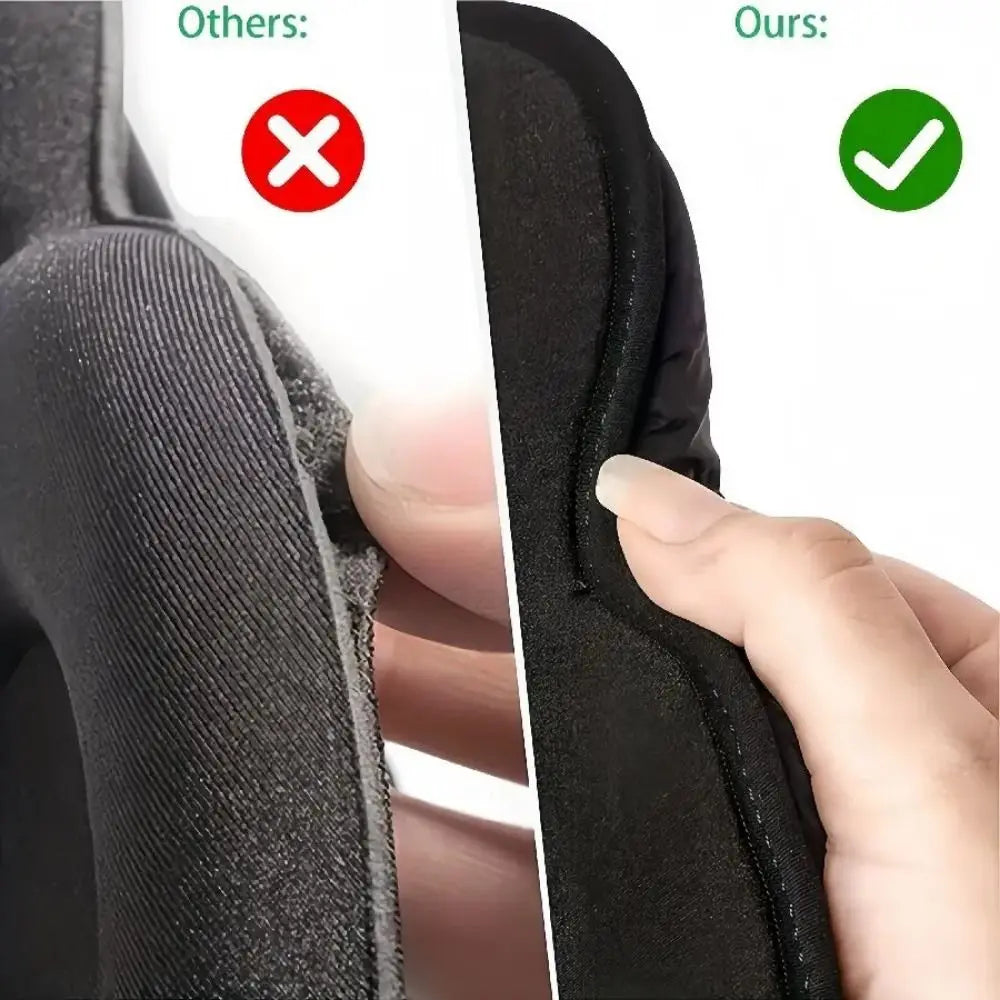 3D Pressure-Free Eye Mask – 100% Light Blocking