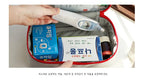 Portable Storage Bag First Aid Emergency Medicine Bag Outdoor Pill Survival Organizer Emergency Kits Package Travel Accessories