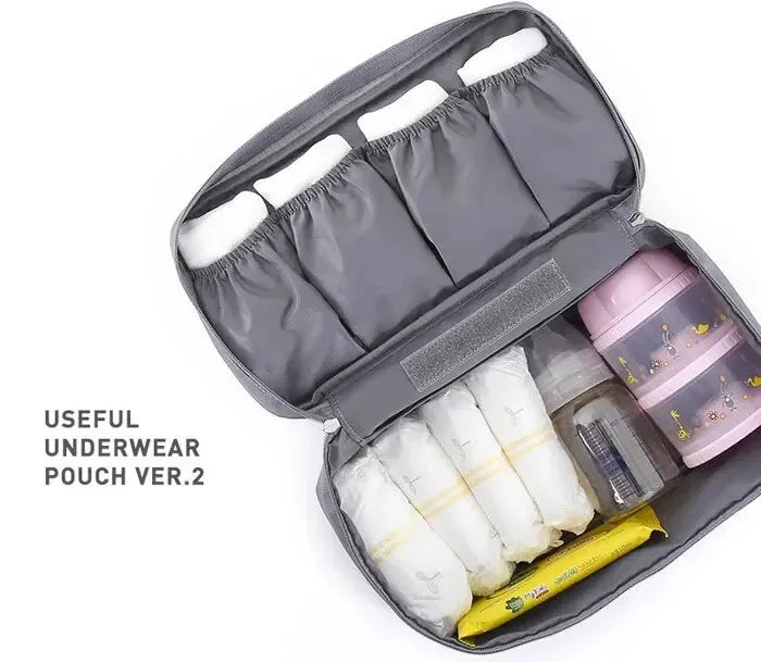 Portable Travel Storage Bag – Bra, Underwear, Toiletry & Cosmetic Organizer Case