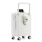 2024 Wide-Handle Smart Suitcase – USB Charging, Large Capacity, Lightweight Travel Luggage (20/24/26")