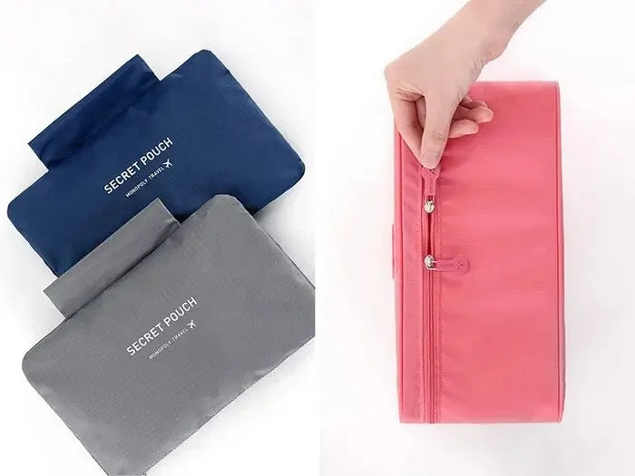Portable Travel Storage Bag – Bra, Underwear, Toiletry & Cosmetic Organizer Case