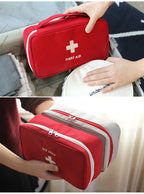 Portable Storage Bag First Aid Emergency Medicine Bag Outdoor Pill Survival Organizer Emergency Kits Package Travel Accessories