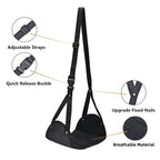 Airplane Footrest with Adjustable Strap – Portable Hammock Leg Rest for Flights & Long Travel