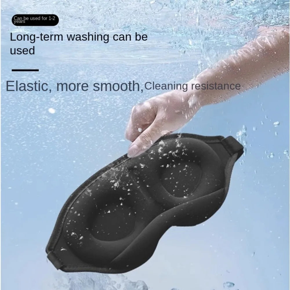 3D Pressure-Free Eye Mask – 100% Light Blocking