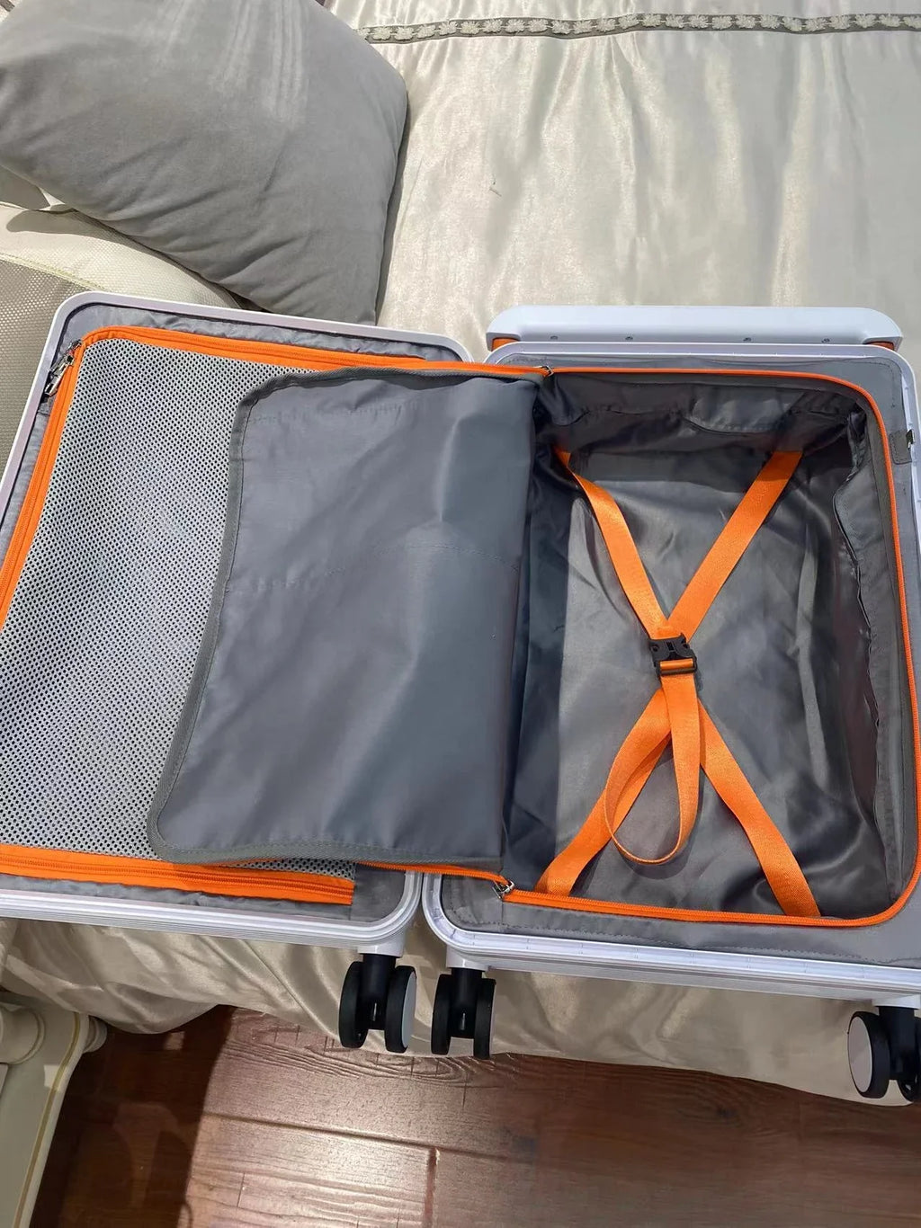 BunnyFly Luggage Trendy Wide Trolley Spinner Outdoor Large Capacity Travel  Suitcase Luggage Universal Wheel Carry on Suitcase