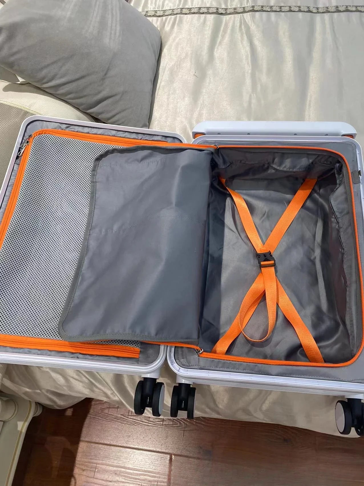 BunnyFly Luggage Trendy Wide Trolley Spinner Outdoor Large Capacity Travel  Suitcase Luggage Universal Wheel Carry on Suitcase