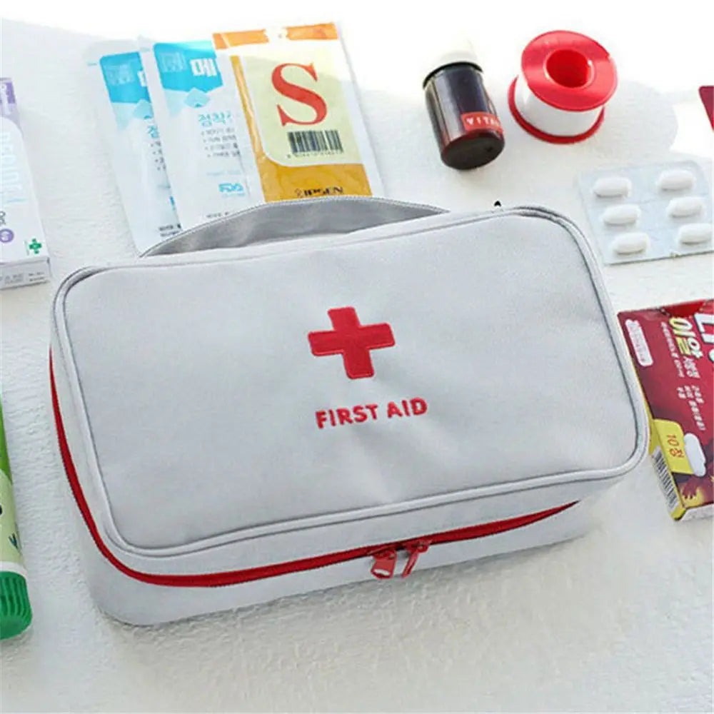 Portable Storage Bag First Aid Emergency Medicine Bag Outdoor Pill Survival Organizer Emergency Kits Package Travel Accessories