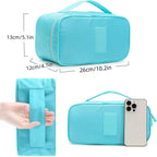 Portable Travel Storage Bag – Bra, Underwear, Toiletry & Cosmetic Organizer Case