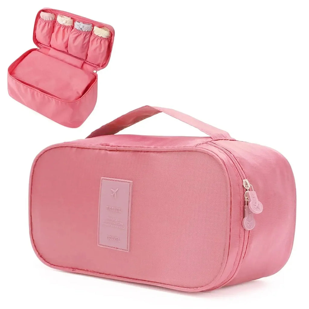 Portable Travel Storage Bag – Bra, Underwear, Toiletry & Cosmetic Organizer Case