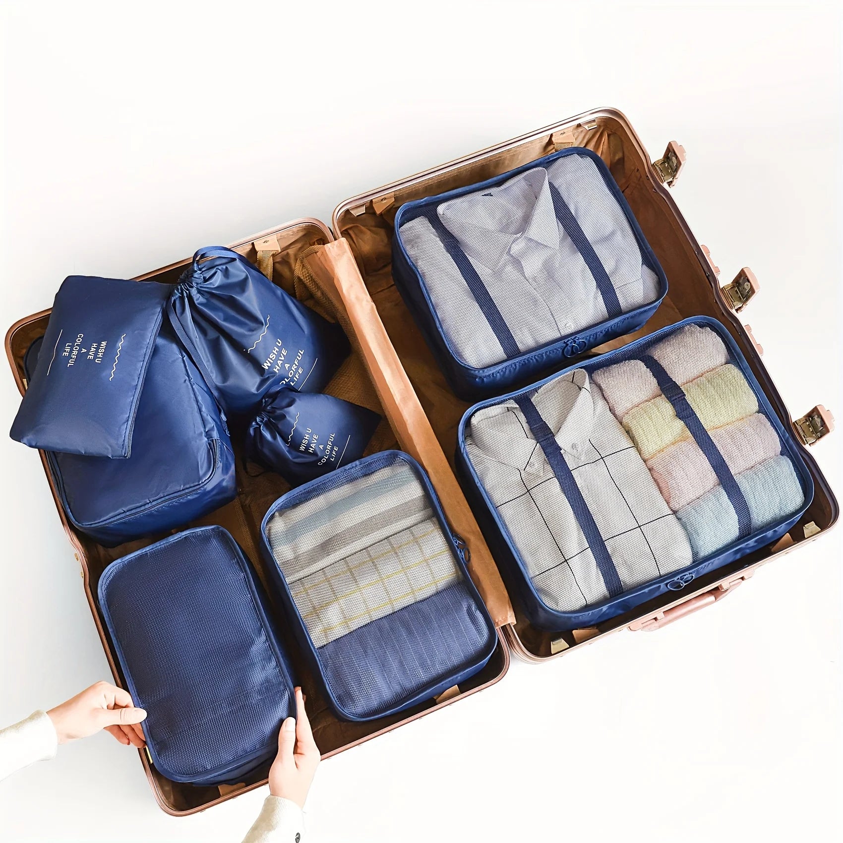 Travel Compression Packing Cubes Set
