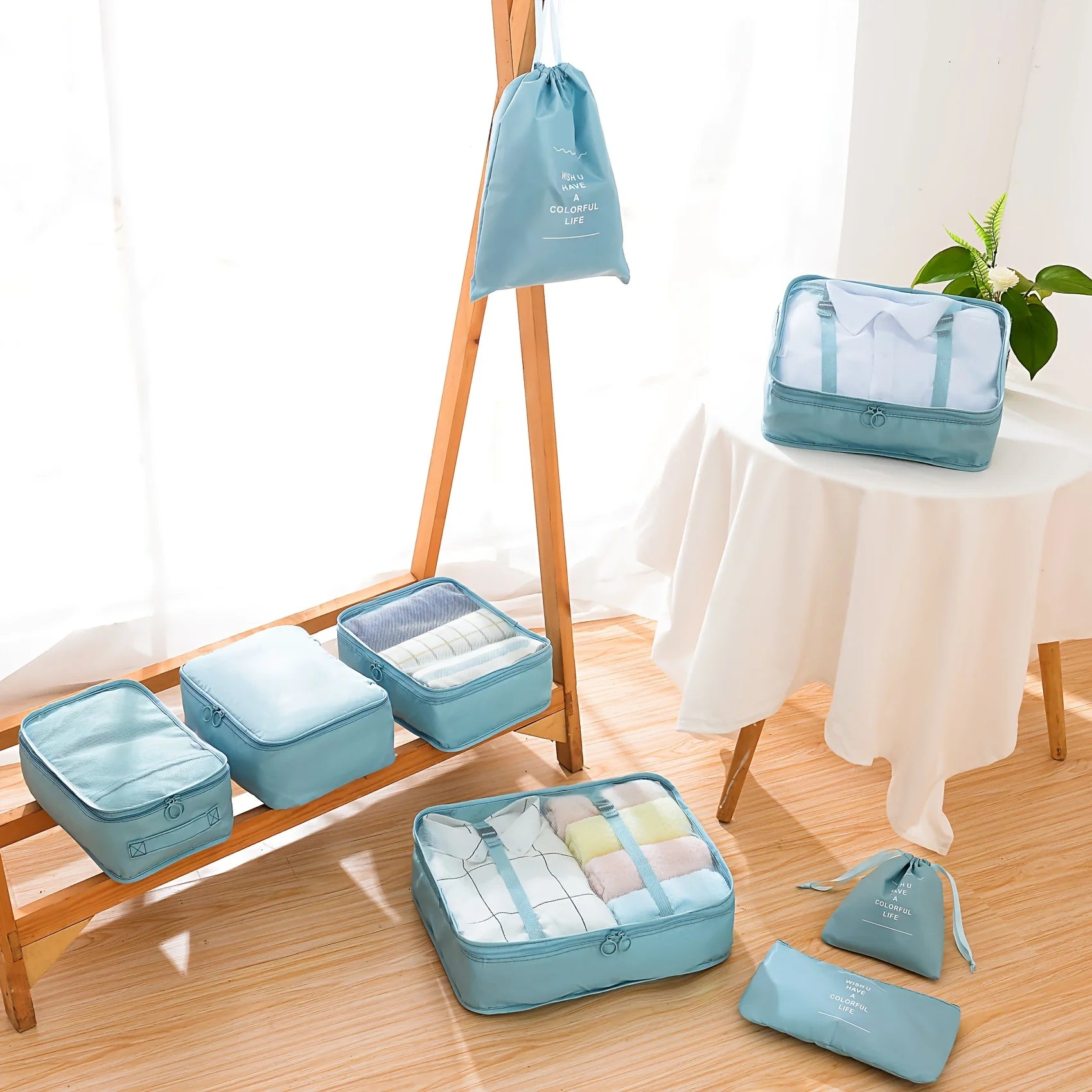 Travel Compression Packing Cubes Set