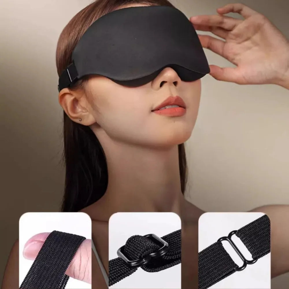3D Pressure-Free Eye Mask – 100% Light Blocking