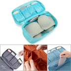 Portable Travel Storage Bag – Bra, Underwear, Toiletry & Cosmetic Organizer Case