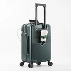 Premium Front-Open Smart Luggage with USB Charging – Large Capacity Travel Suitcase (20”/22”/24”/26”)