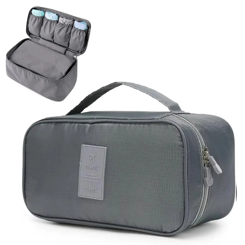 Portable Travel Storage Bag – Bra, Underwear, Toiletry & Cosmetic Organizer Case