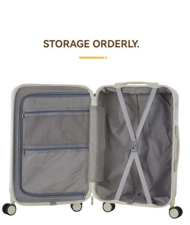 Durable ABS+PC Suitcase Set – Large Capacity Travel Luggage 18/20/22/24/26/28