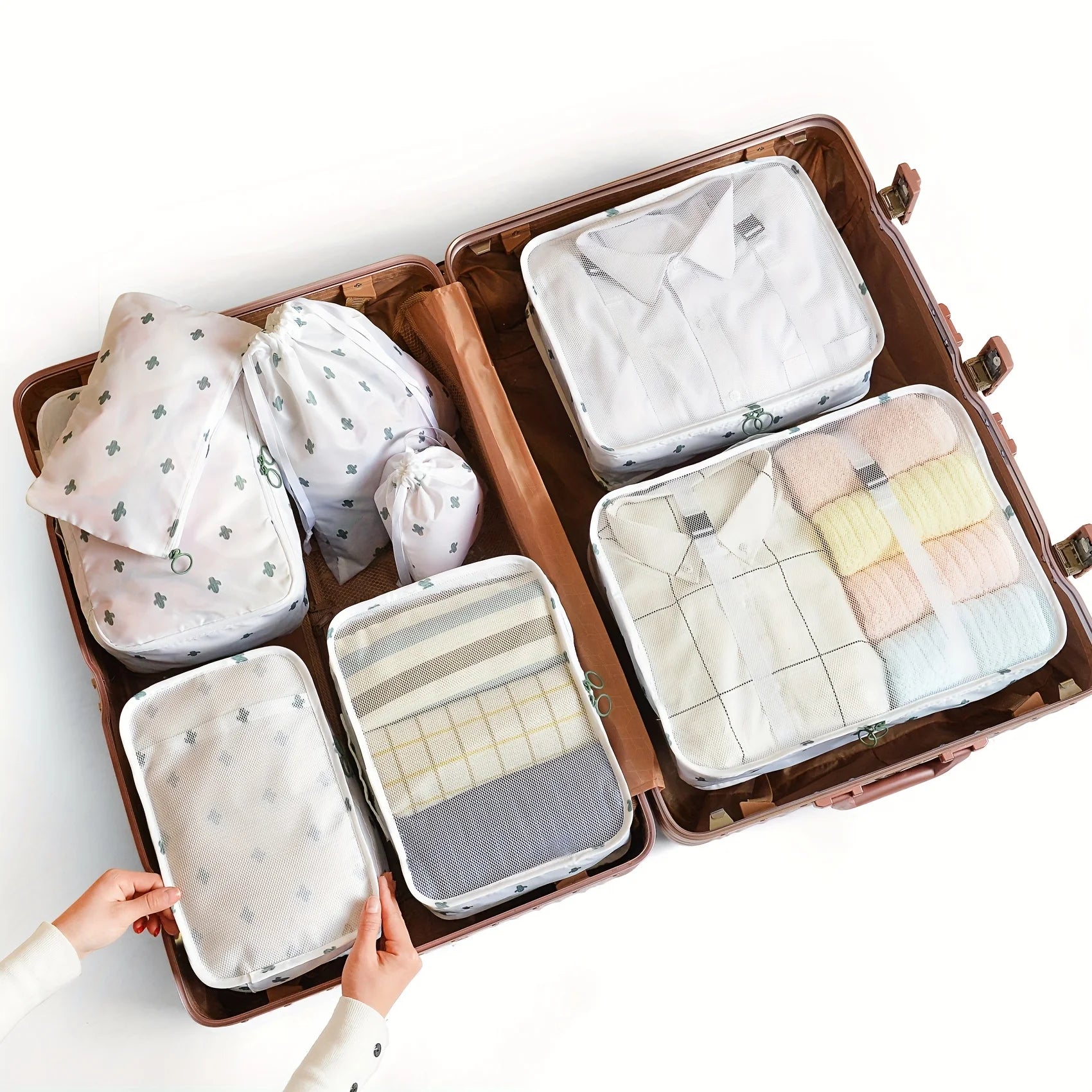 Travel Compression Packing Cubes Set