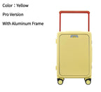 Smart USB-Charging Travel Suitcase Set – Lightweight & Durable (20” / 24”)