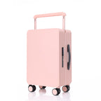 BunnyFly Luggage Trendy Wide Trolley Spinner Outdoor Large Capacity Travel  Suitcase Luggage Universal Wheel Carry on Suitcase