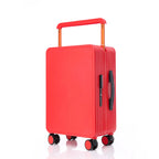 BunnyFly Luggage Trendy Wide Trolley Spinner Outdoor Large Capacity Travel  Suitcase Luggage Universal Wheel Carry on Suitcase