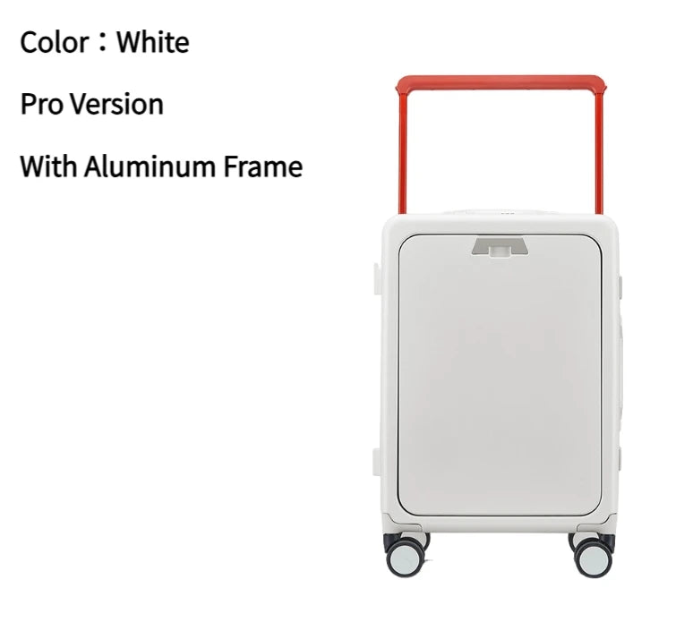 Smart USB-Charging Travel Suitcase Set – Lightweight & Durable (20” / 24”)