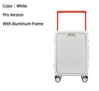 Smart USB-Charging Travel Suitcase Set – Lightweight & Durable (20” / 24”)