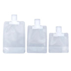 5Pcs Travel Bottles Set – Refillable Squeeze Pouches for Shampoo, Lotion & Liquid Toiletries