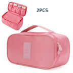 Portable Travel Storage Bag – Bra, Underwear, Toiletry & Cosmetic Organizer Case