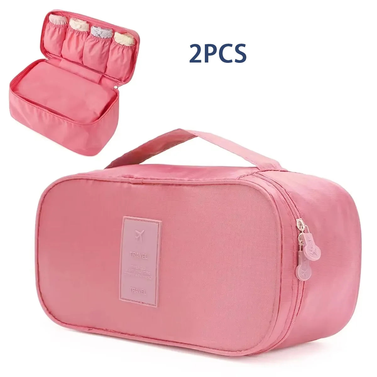 Portable Travel Storage Bag – Bra, Underwear, Toiletry & Cosmetic Organizer Case